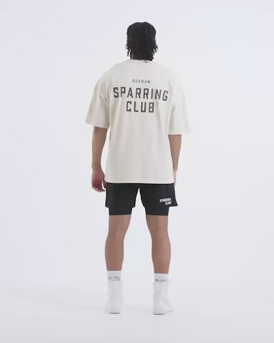 Sparring Club Oversized T-Shirt - Washed Beige | BOXRAW