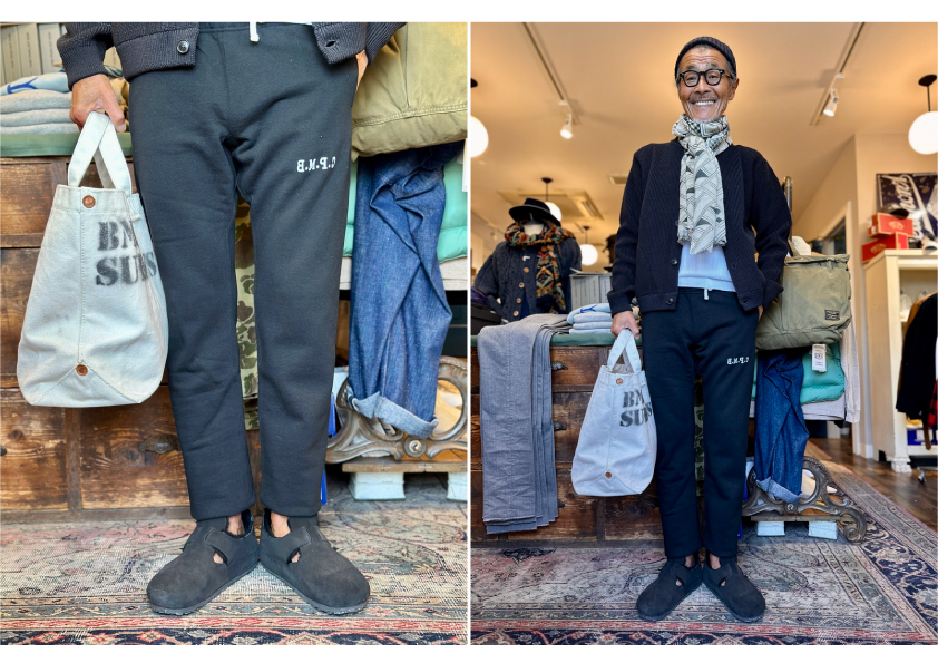t*a様 FELCO×Boys Market Bespoke Sweat Pan Bottoms :: FELCO×Boys