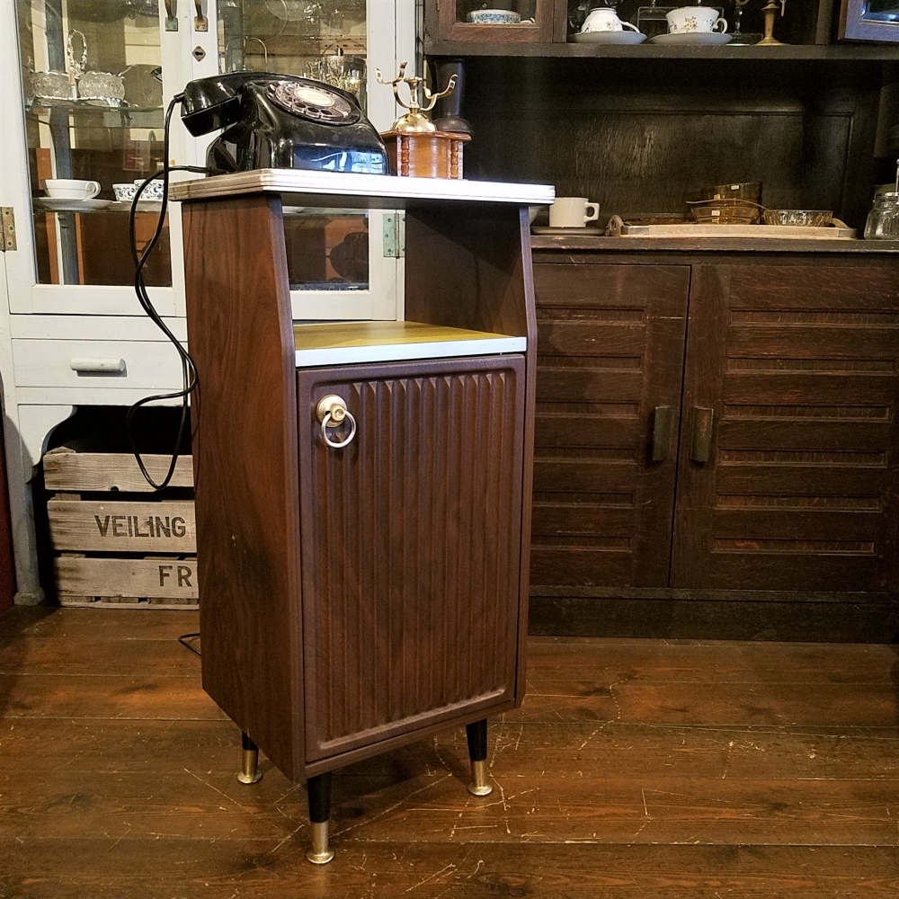 70-80's koizumi ヴィンテージ キャビネット/電話台 レトロポップ 70