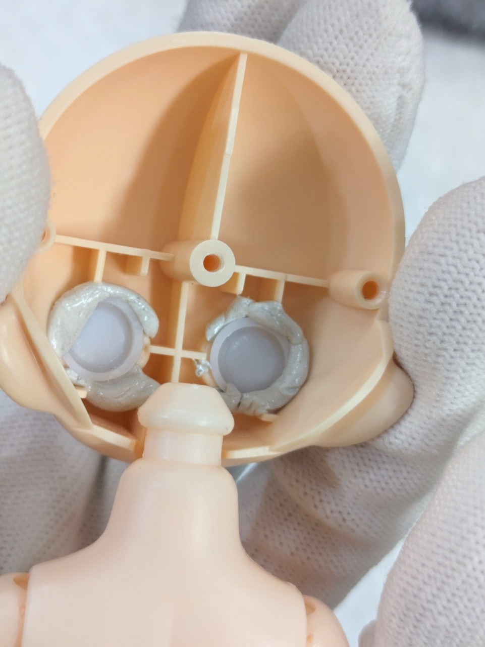 ポニー社製可動式ドールボディにPARABOXヘッドをつけてみよう