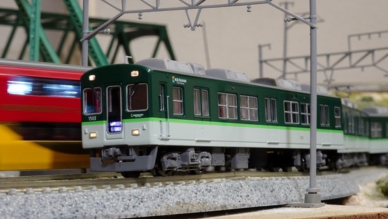 特価でGETの京阪1000系 更新車・新塗装 - ビスタ模型鉄道（エヌゲージ