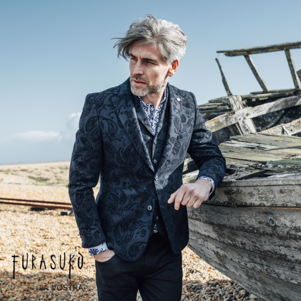 イギリス インポート * GUIDE LONDON】ペイズリージャガード