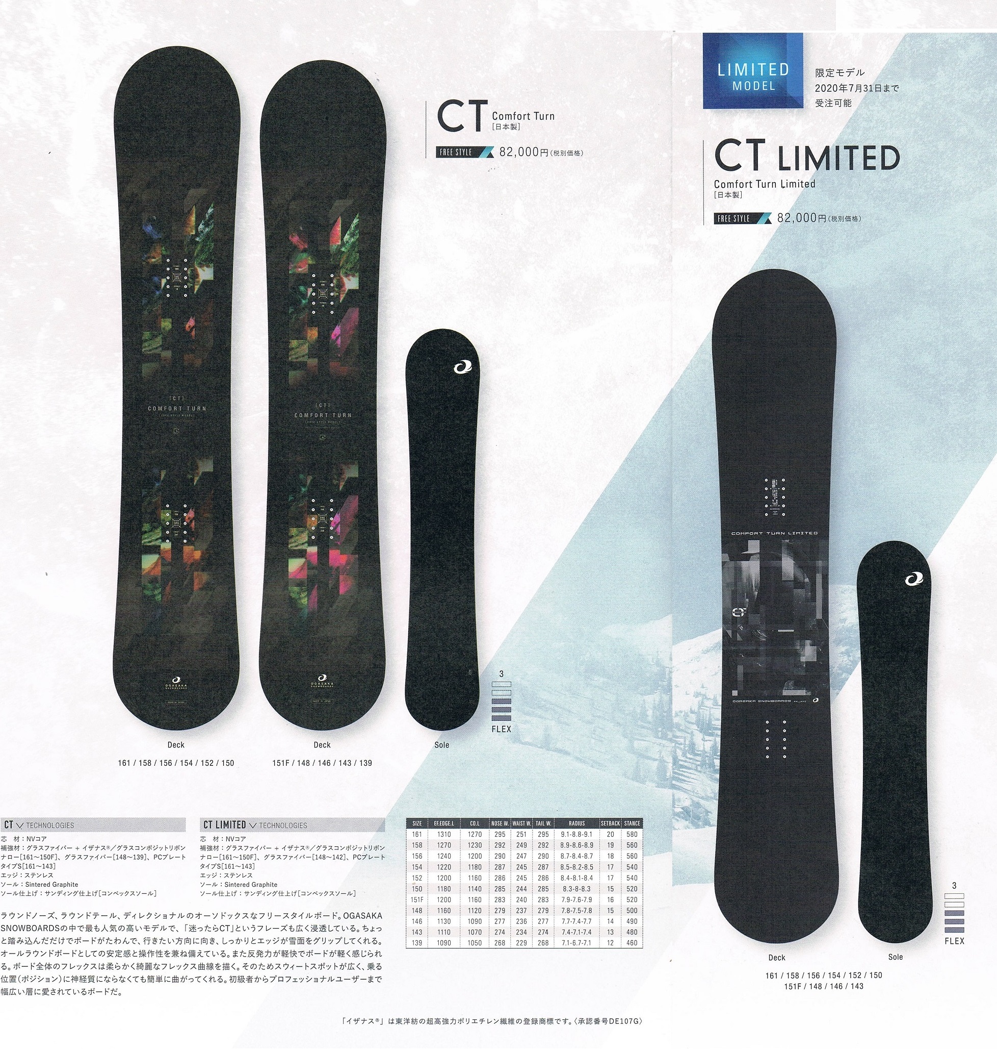 20-21ニューモデルOGASAKA(オガサカ) CT/CT-L | 海底少年カービング