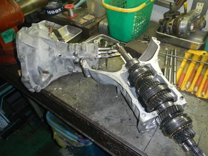 ジムニー ミッション改造続き | 京都のレストア旧車、中古車パーツ販売