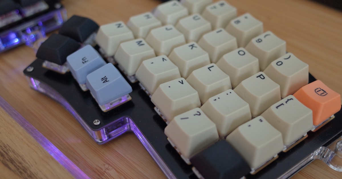 初めての自作キーボードを作ってみた