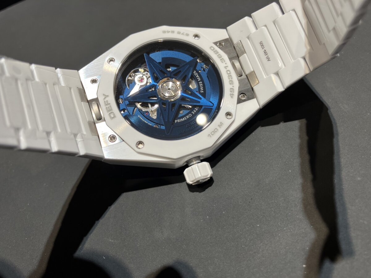 ゼニス】新作「デファイ スカイライン スケルトン ホワイトセラミック