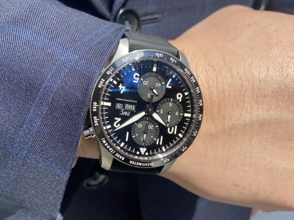 IWC 2024年新作！タキメーターがついた「パイロット・ウォッチ