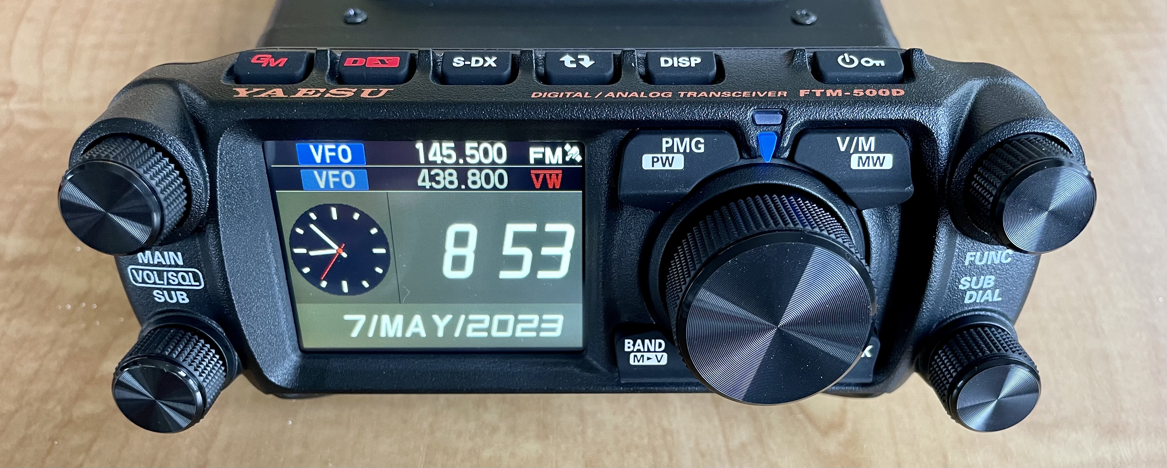 Novice-Friendly Radio Blog by M7MCQ: YAESU FTM500DE Mini Review