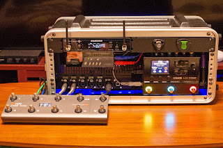 HX Stomp を主体としたラックシステムの構成