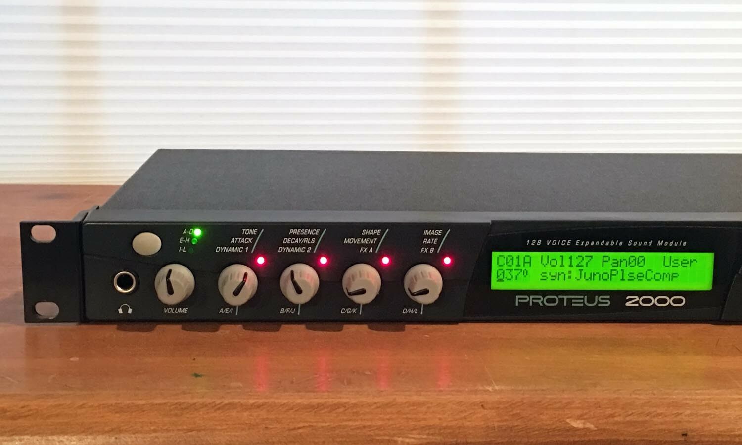 MATRIXSYNTH: E-MU Proteus 2000 Expandable Midi Sound Module