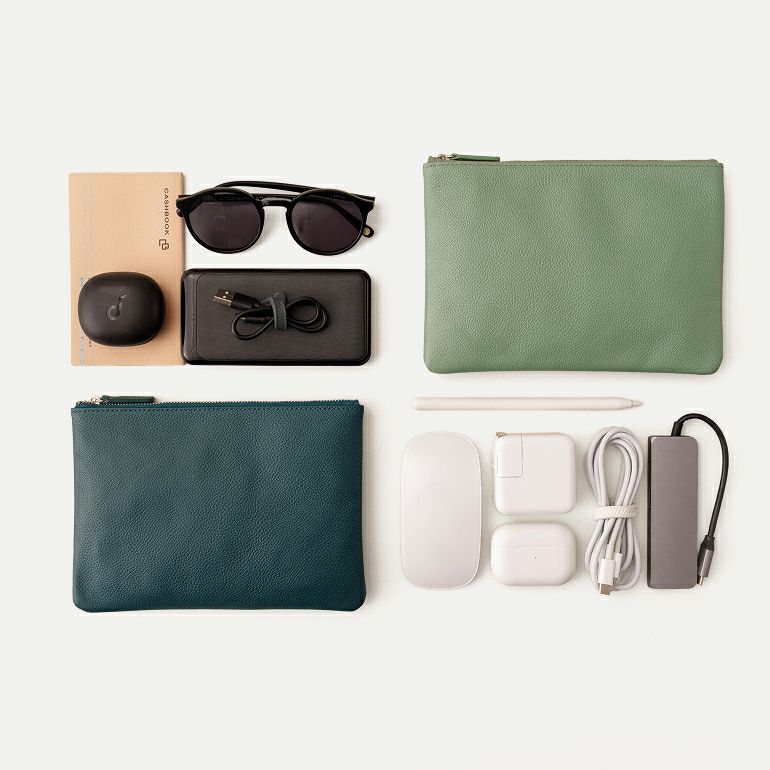 フラットポーチ L｜LIB