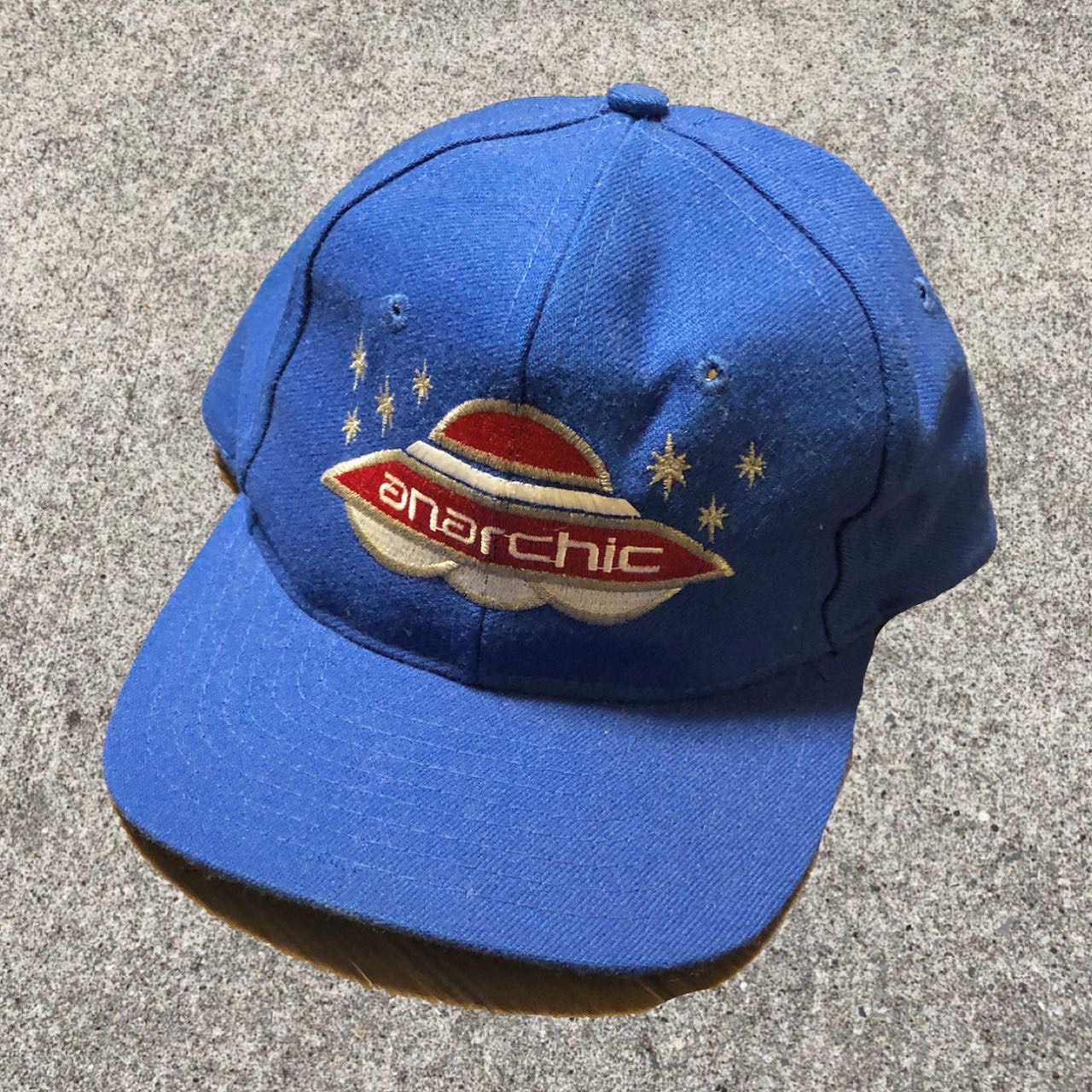 ANARCHIC ADJUSTMENT 6 Panel Cap - blue room