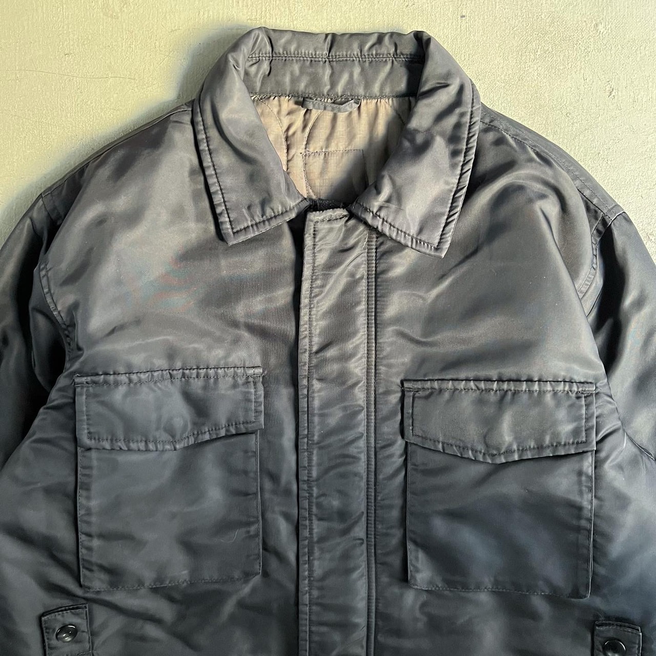 00s Stussy Thermolite Nylon Jacket - blue room