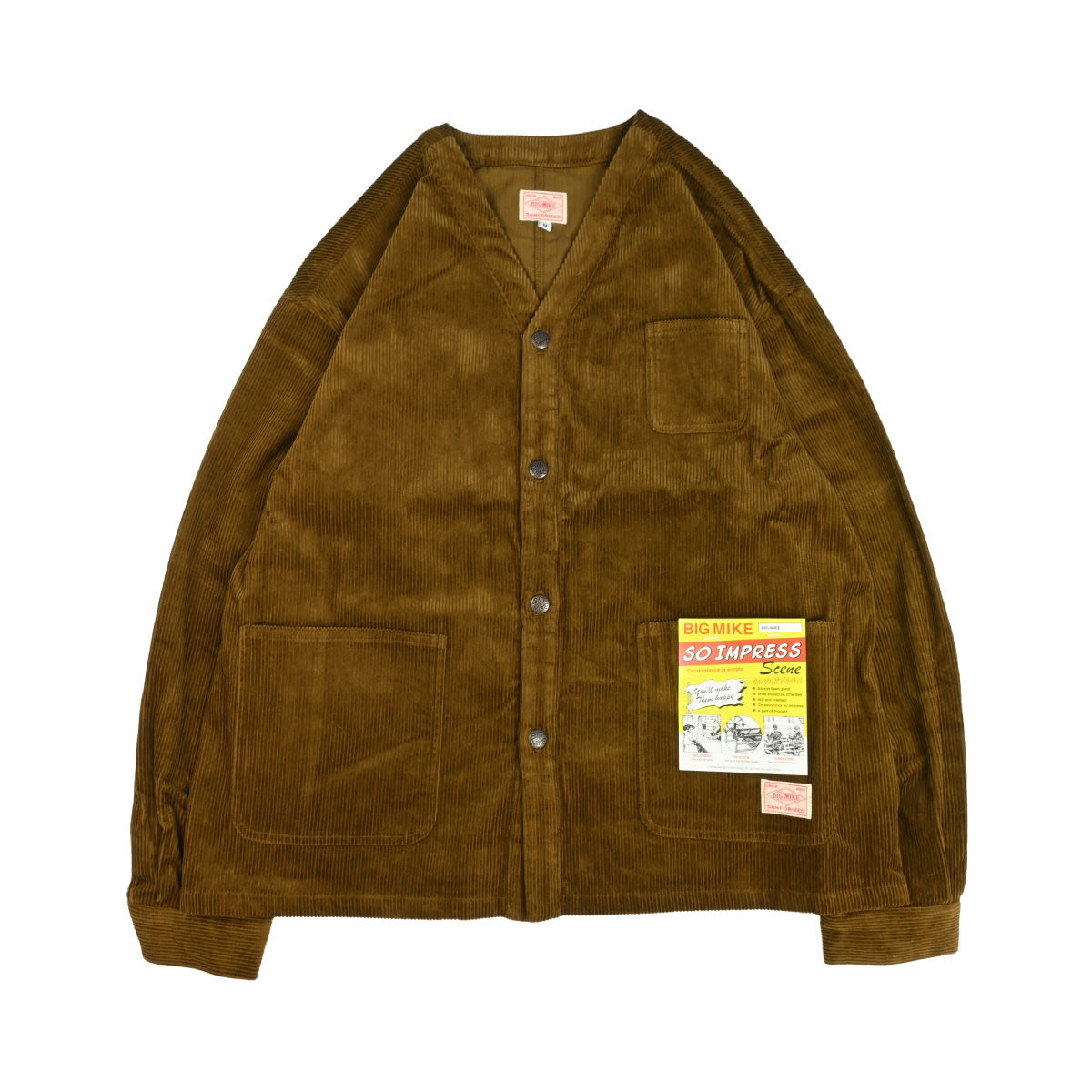 BIG MIKE ビッグマイク Loose Fit Corduroy Jacket – Blueism