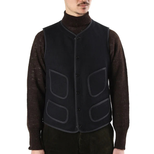 ANATOMICA WORK BEACH CLOTH VEST 10% off – Blue Works Vintage