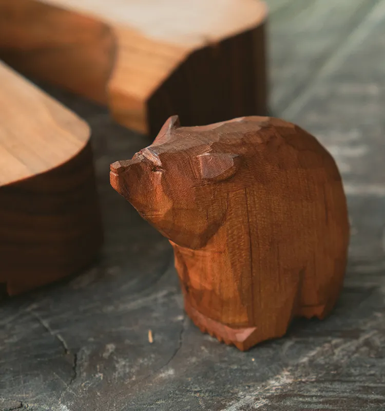 日日新 にちにちあらた vol.10 木彫り熊を彫ってみたい