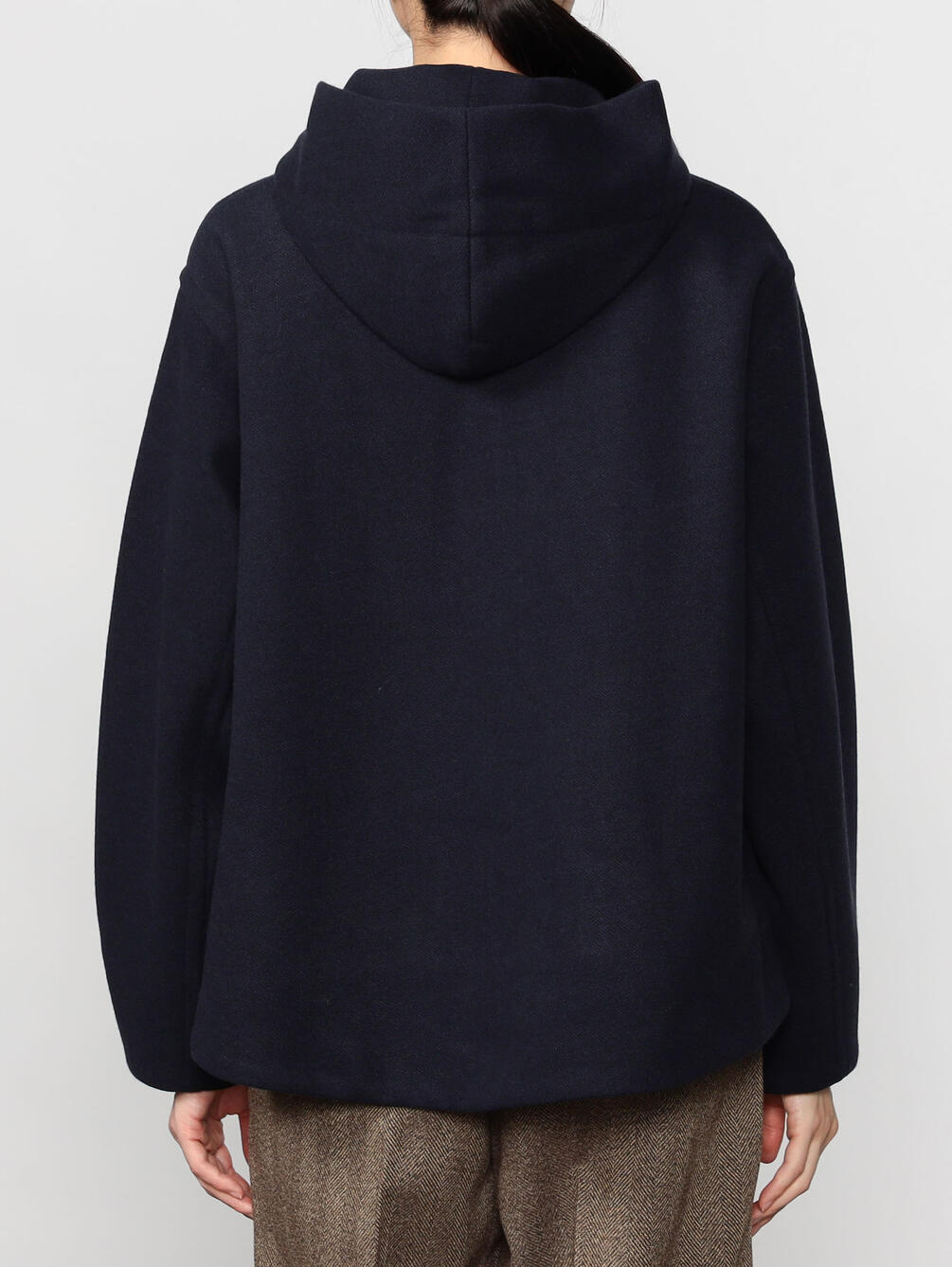 ORCIVAL | ブリティッシュツイード フードブルゾン WOMEN