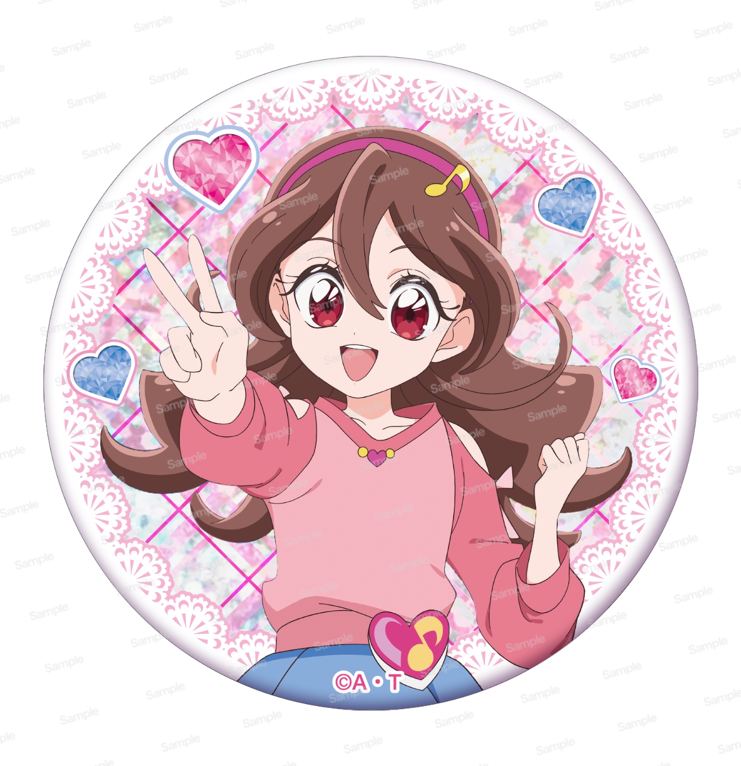 キミとアイドルプリキュア♪ ホログラム缶バッジ第1弾