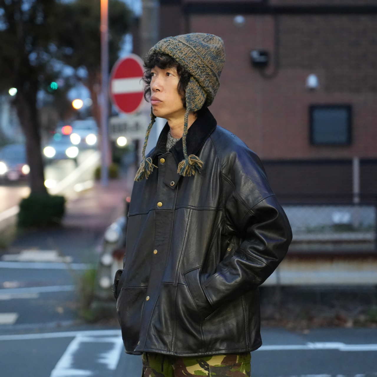 yoused、レザードライバーズジャケット,LEATHER DRIVERS JACKET