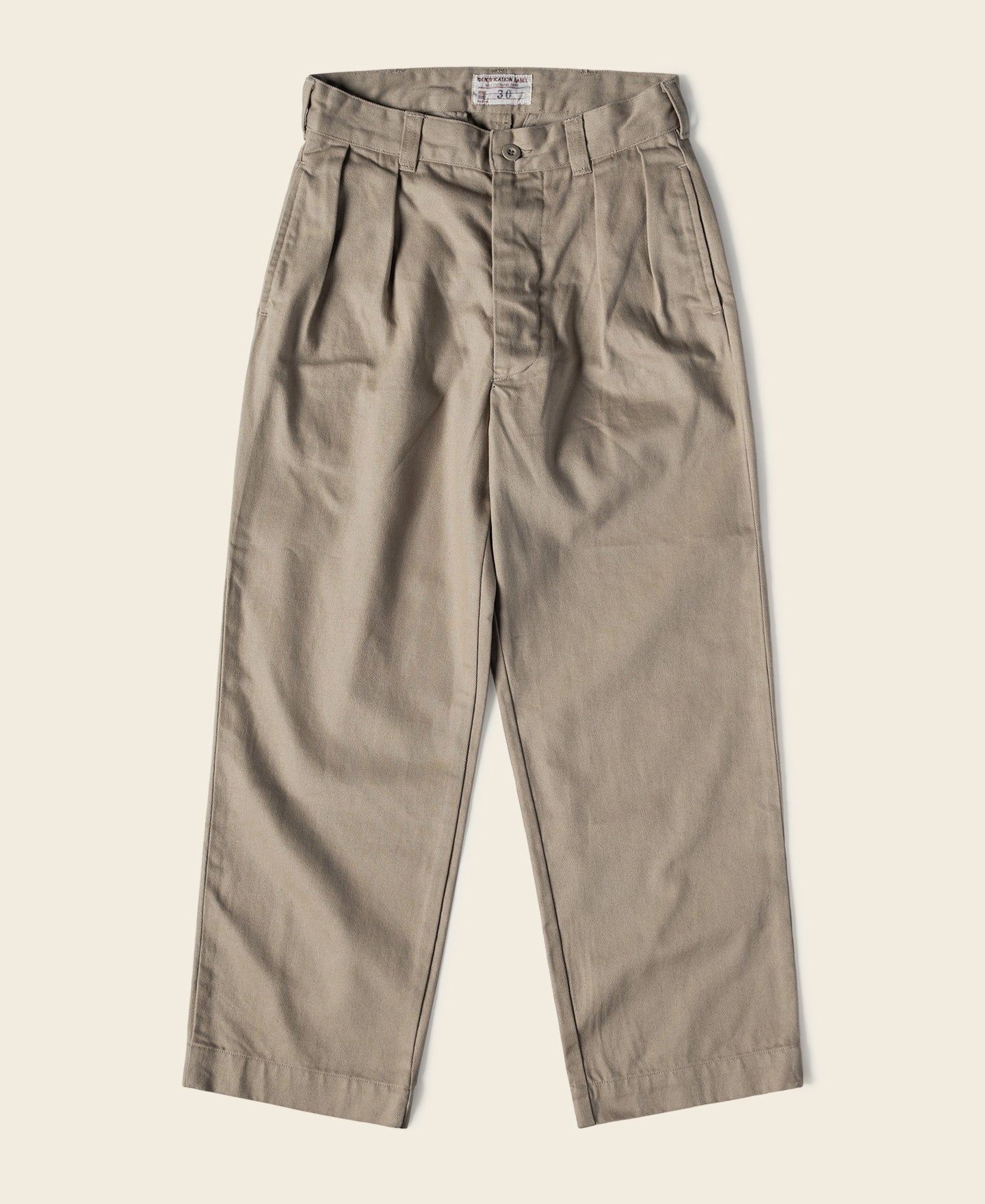 50s Vintage Late Version French Army M-52 Chino Pants | Bronson