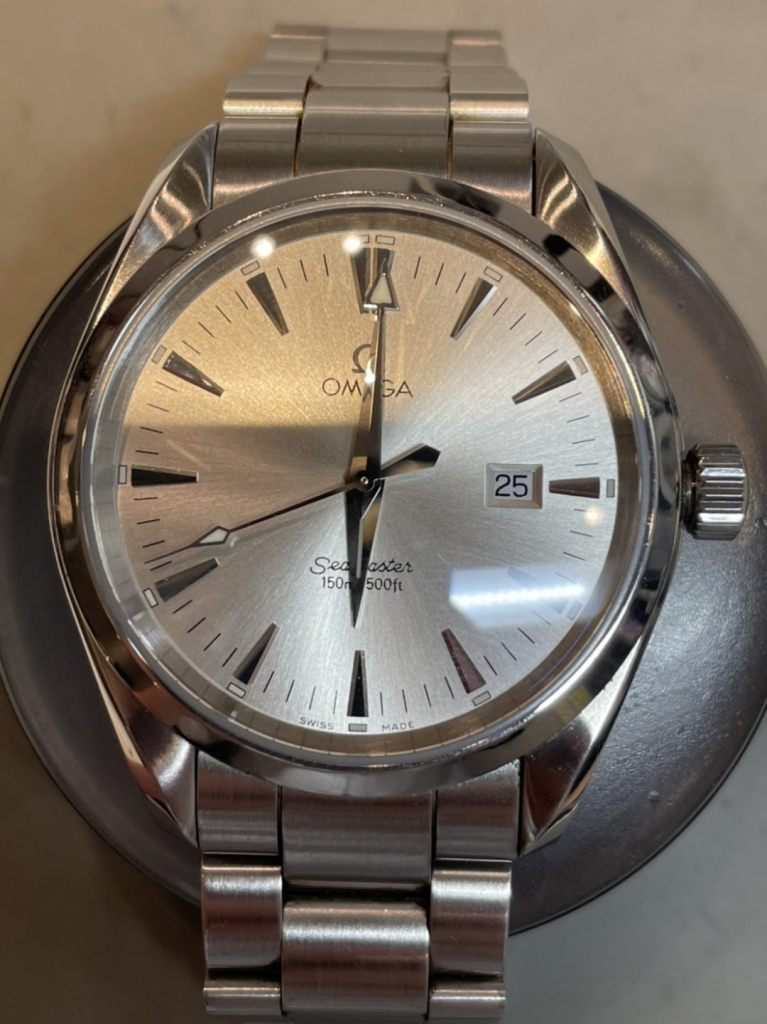 OMEGA（オメガ）シーマスターアクアテラ 腕時計の電池交換のご依頼です