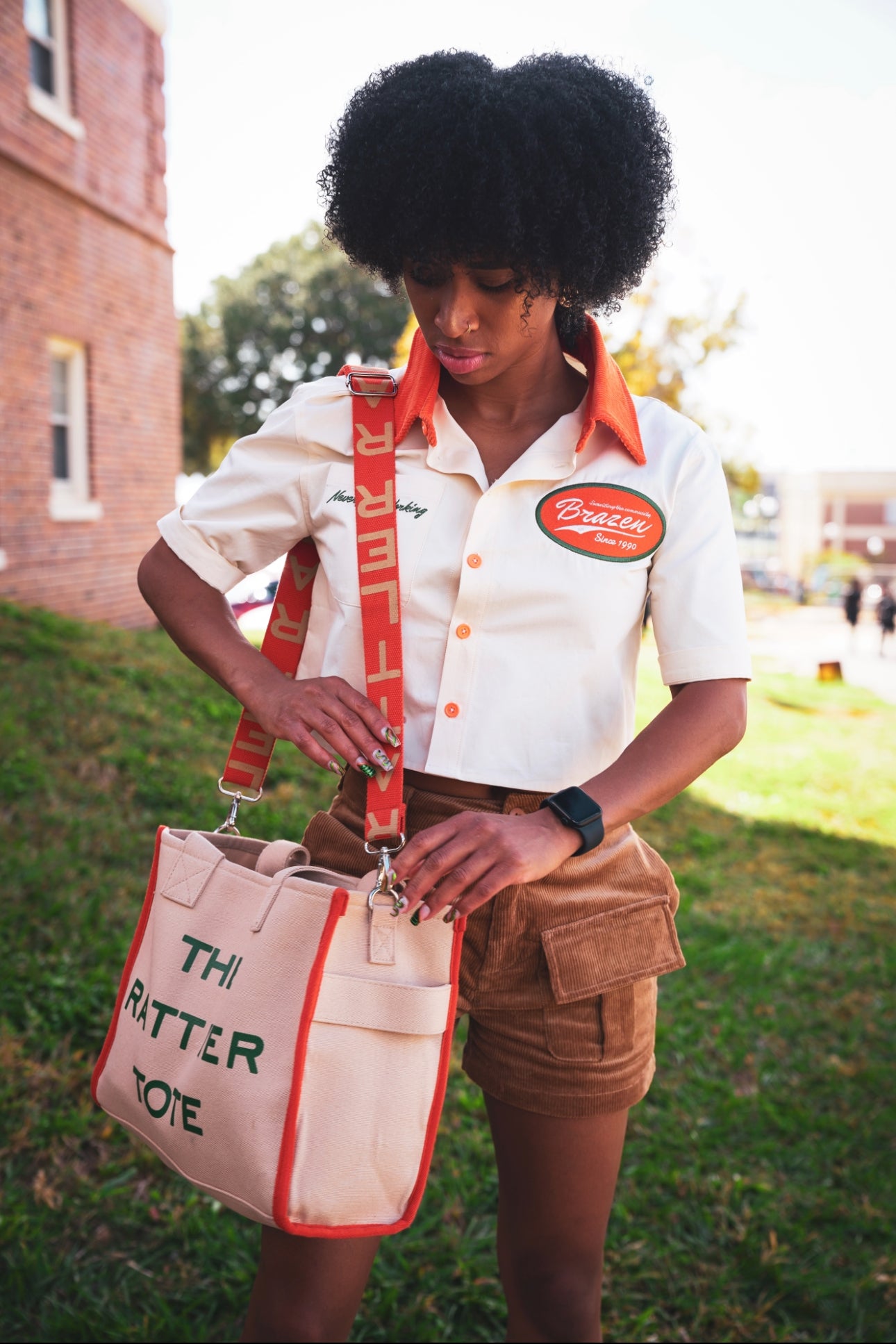 Rattler Cropped Work Shirt – Brazen Apparel