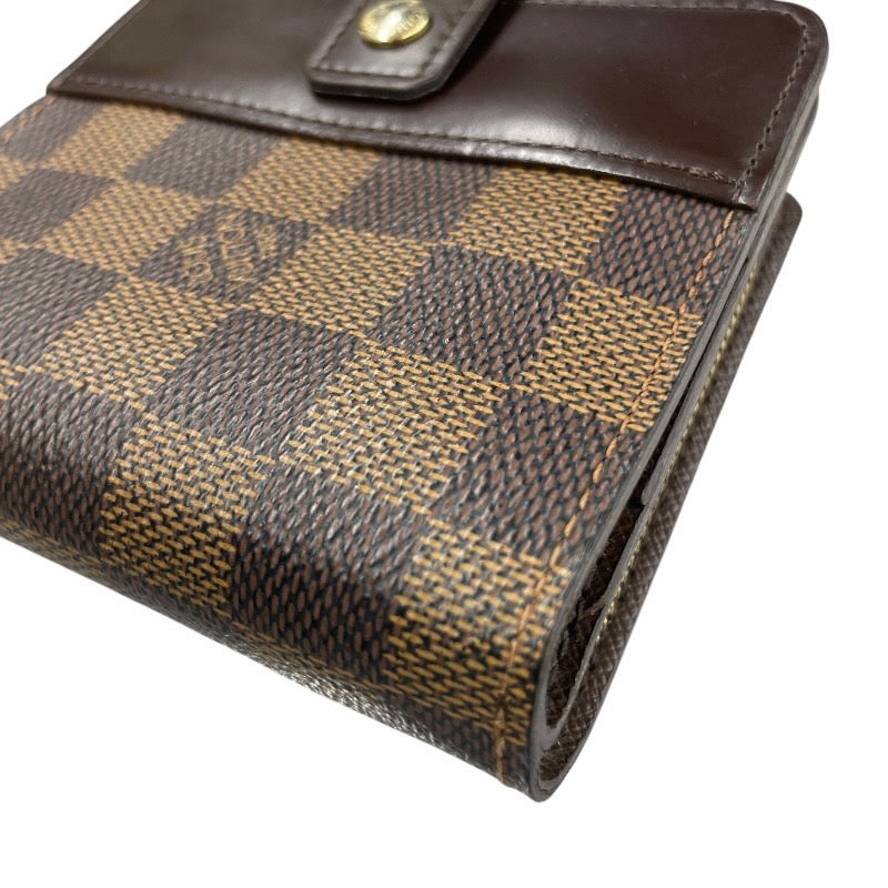 LOUIS VUITTON】ルイ・ヴィトン コンパクト ジップ N61668 二つ折り