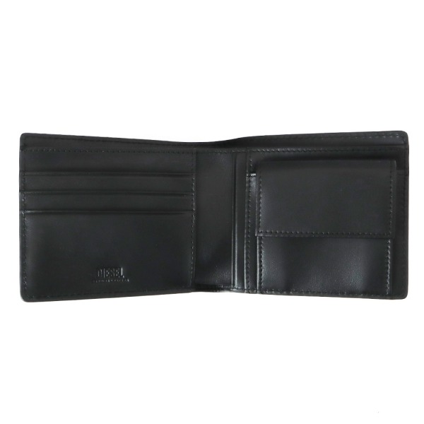 Brandol / DIESEL ディーゼル 二つ折り財布 HISSU PRO Dロゴ レザー