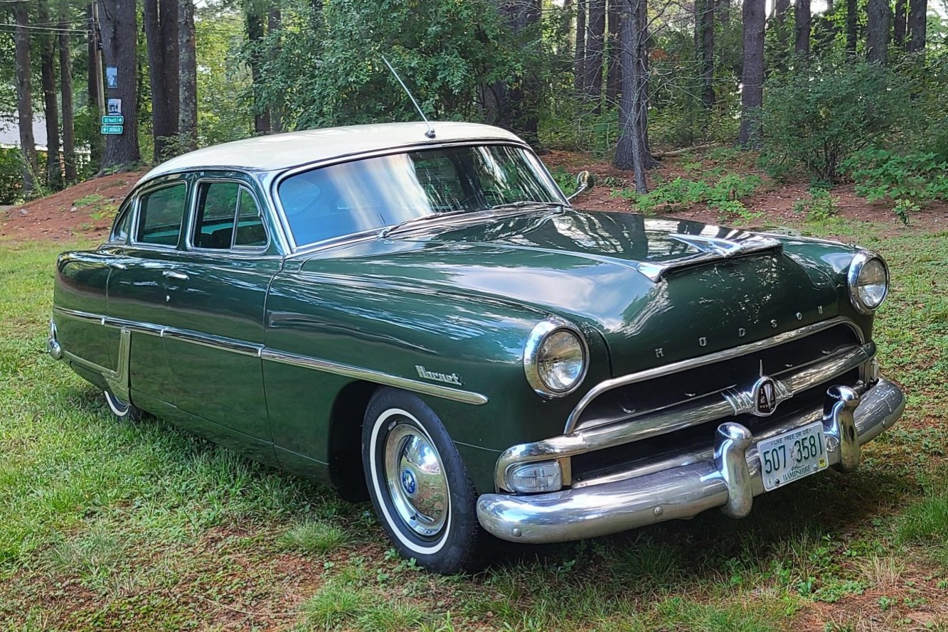 No Reserve: 1954 Hudson Hornet 4-Door Sedan for sale on BaT