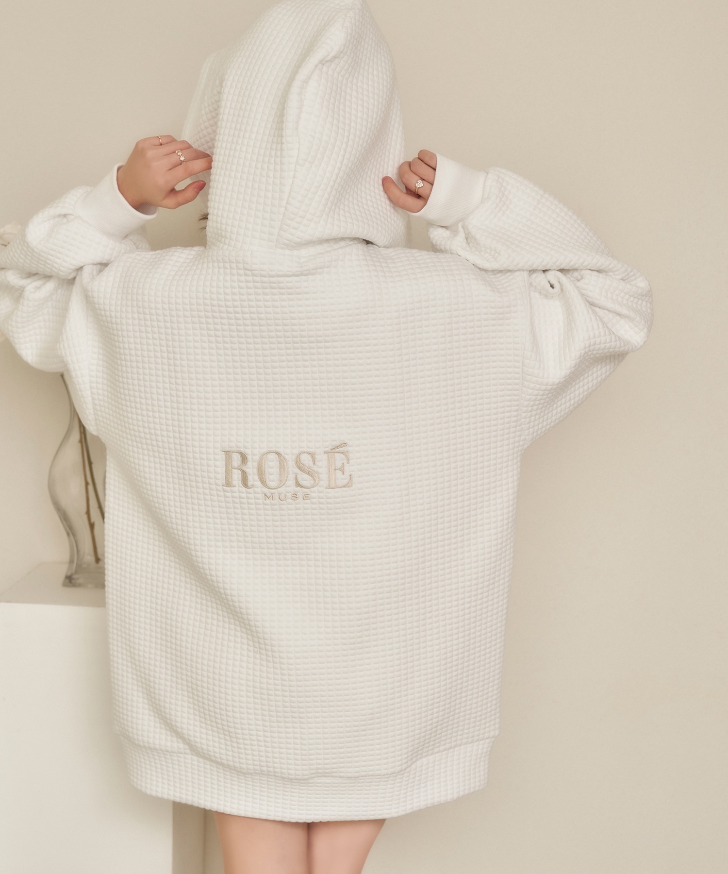 quilting zip hoodie – BUNNY APARTMENT