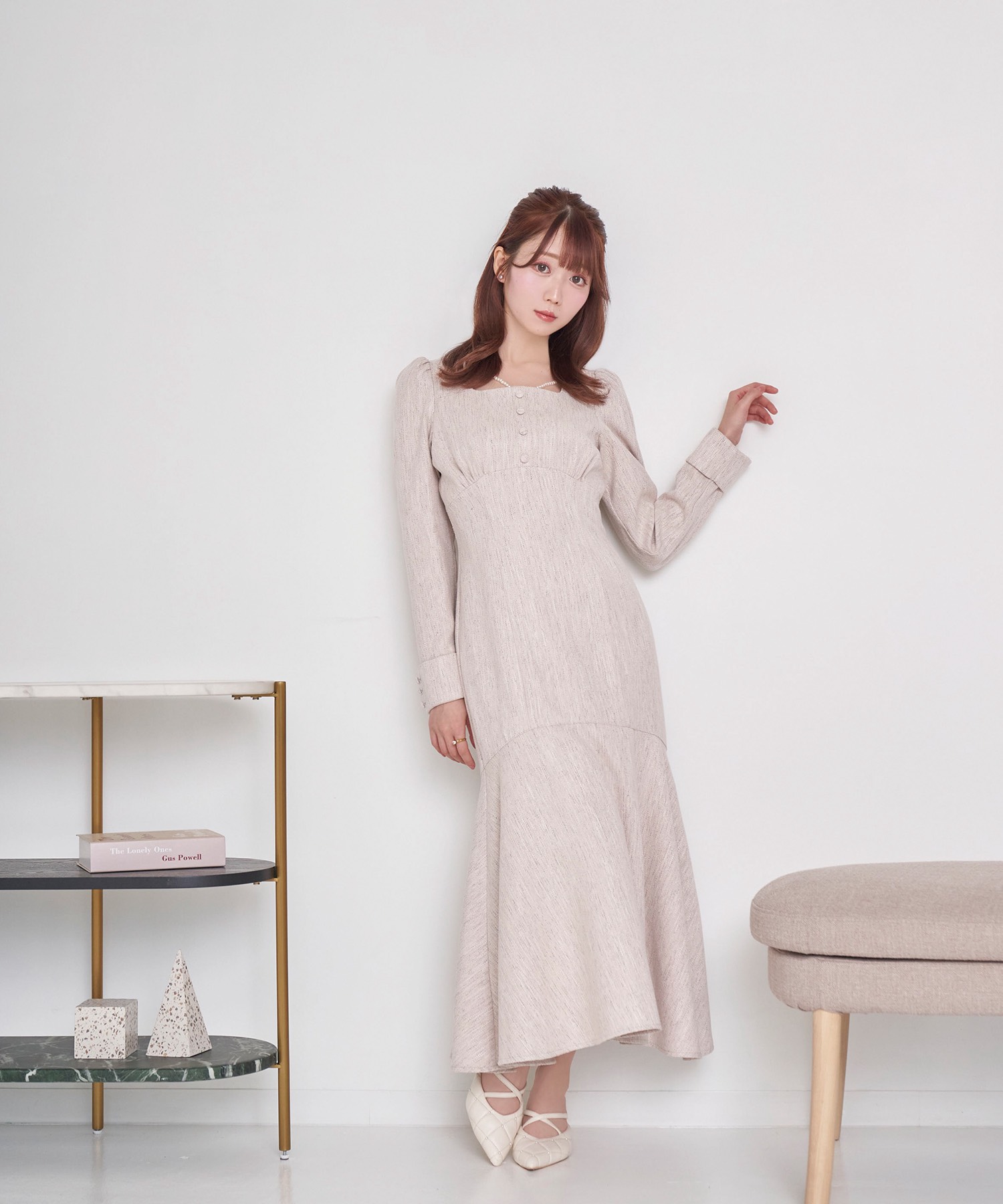 tweed mermaid dress – BUNNY APARTMENT