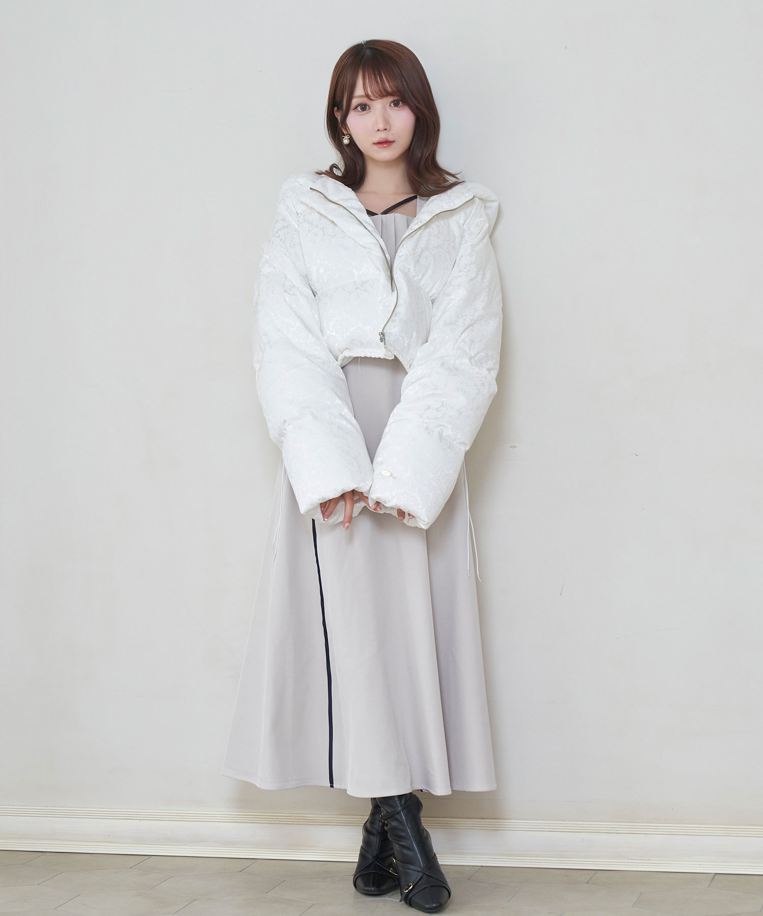 jacquard down jacket – BUNNY APARTMENT