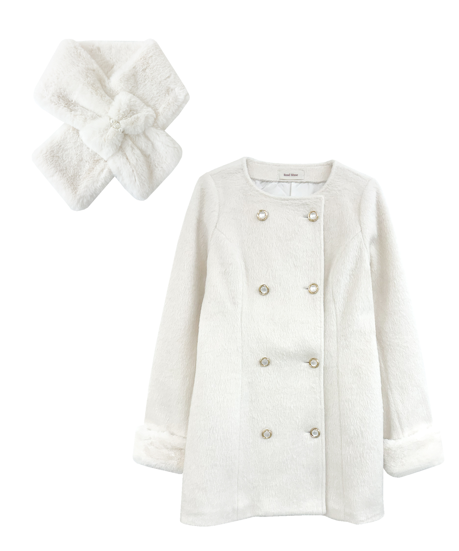 tippet muffler set coat – BUNNY APARTMENT