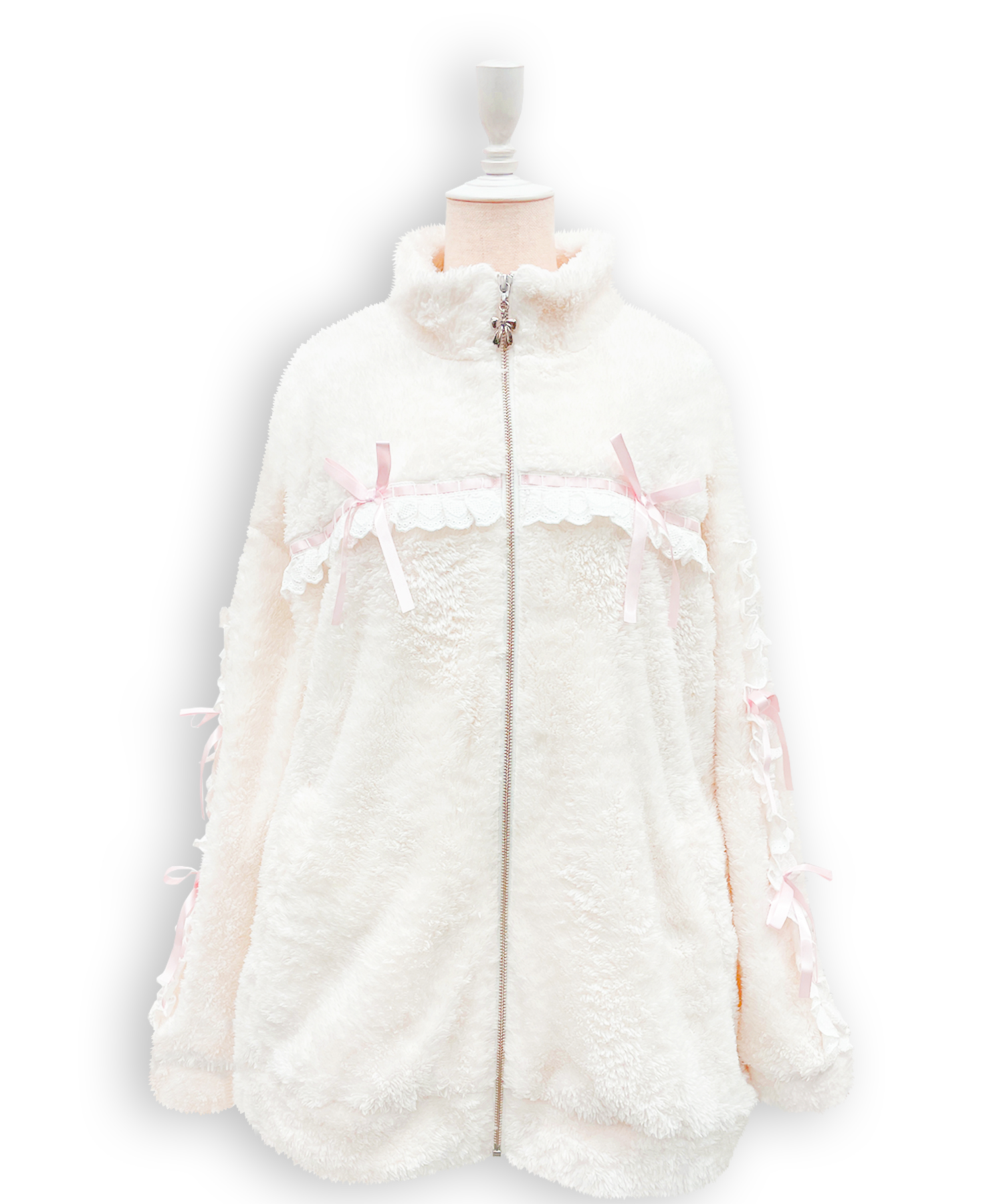 コットンレースフェイクボアアウター – BUNNY APARTMENT