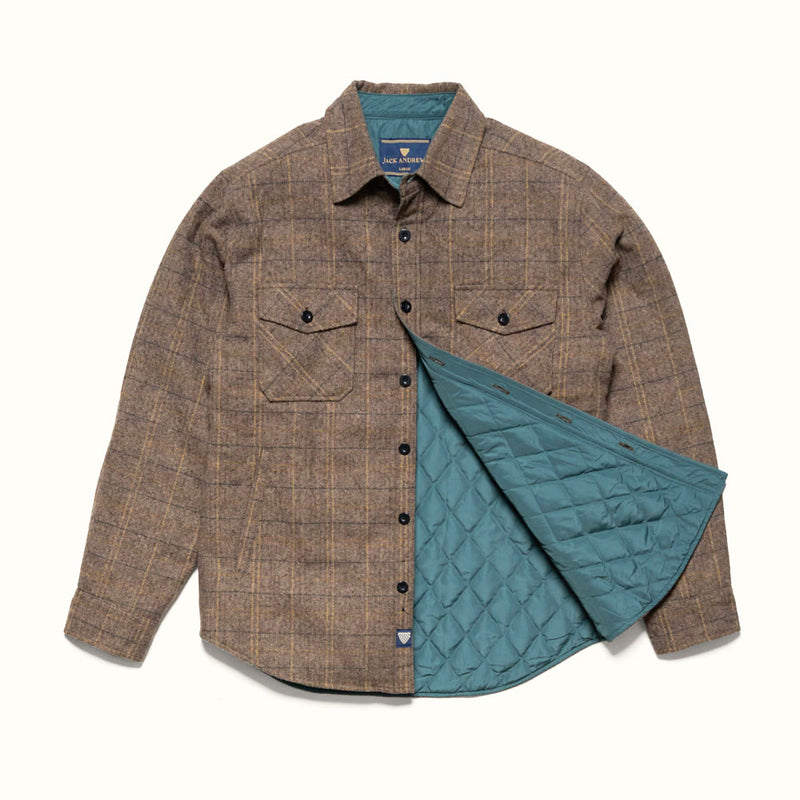 Mens Wool Shirt Jac | Buffalo Jackson