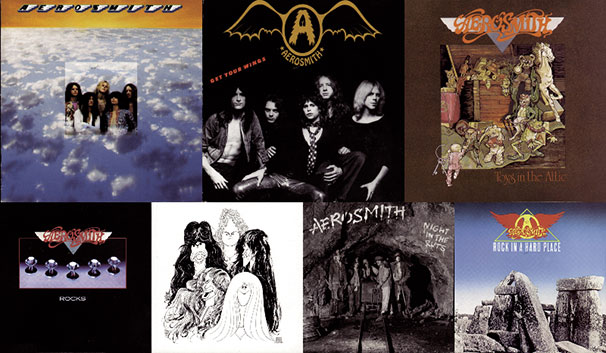 エアロスミスのアルバム全20タイトルがミニLP仕様の紙ジャケで復刻
