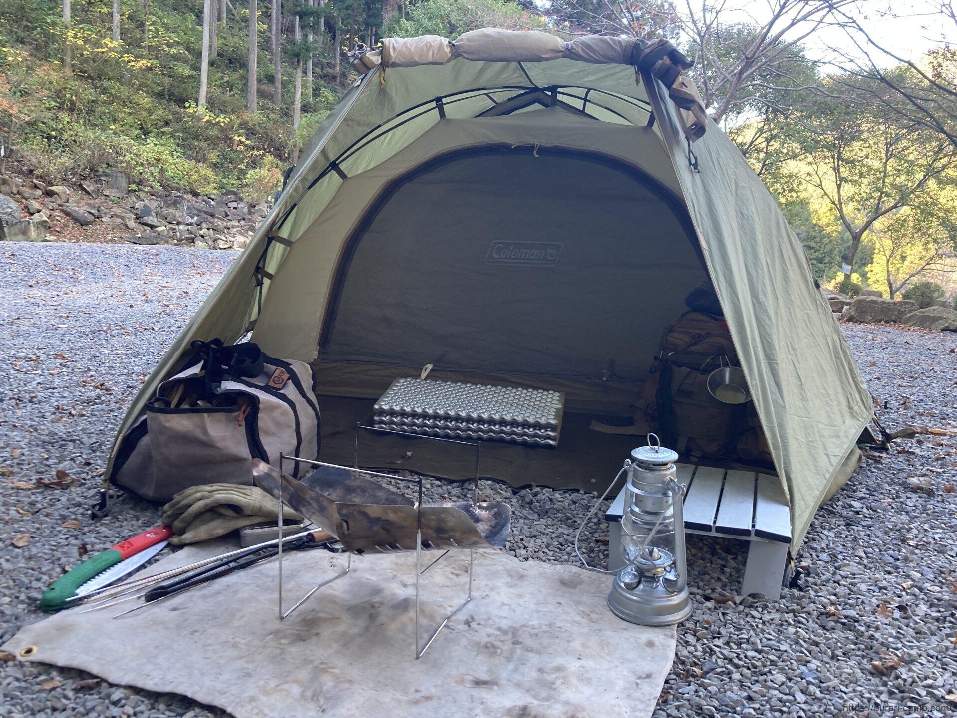 コールマン】ツーリングドームSTレビュー 広い前室が魅力の定番
