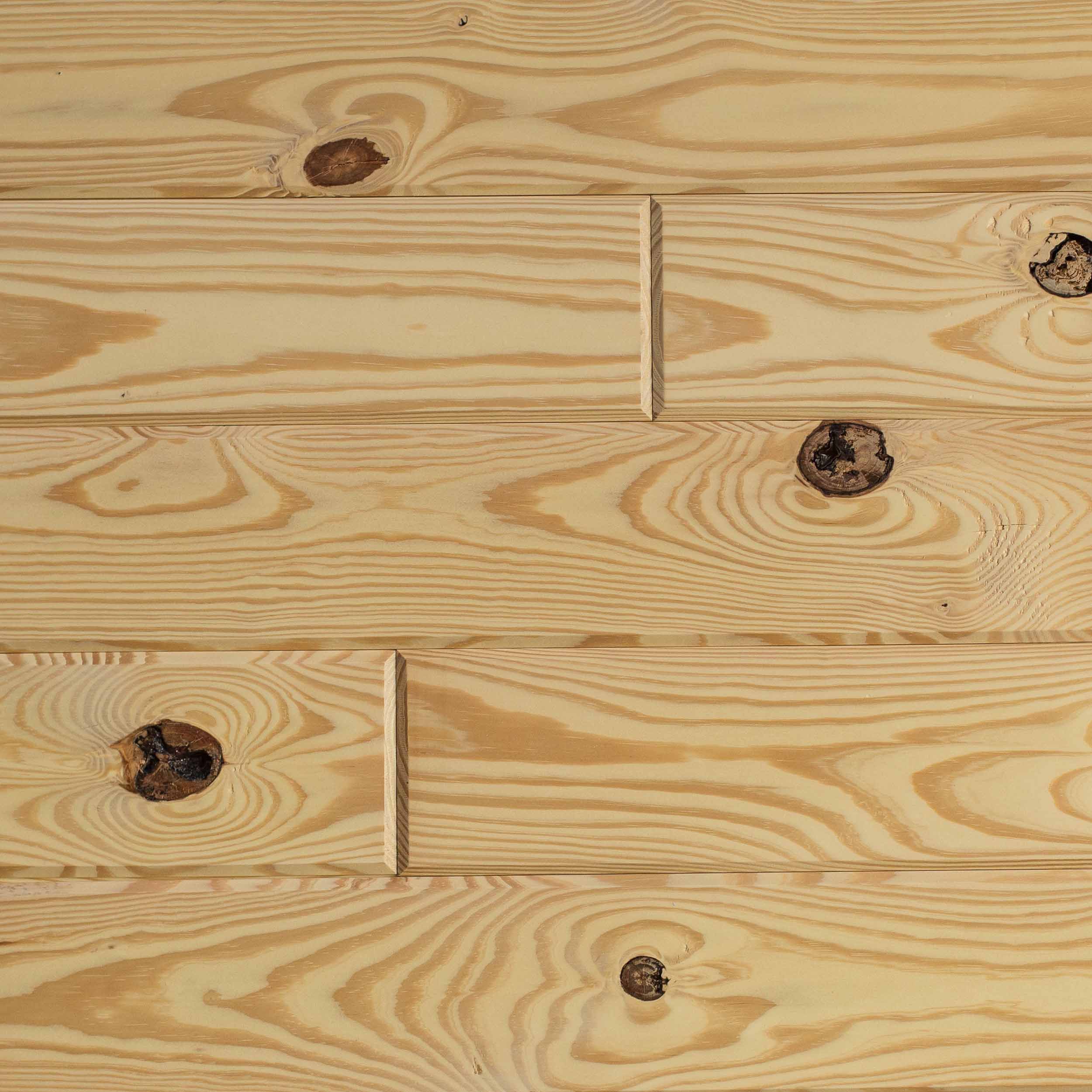 Knotty Pine Ceiling: Pre-Finished, Easy to Install Planks