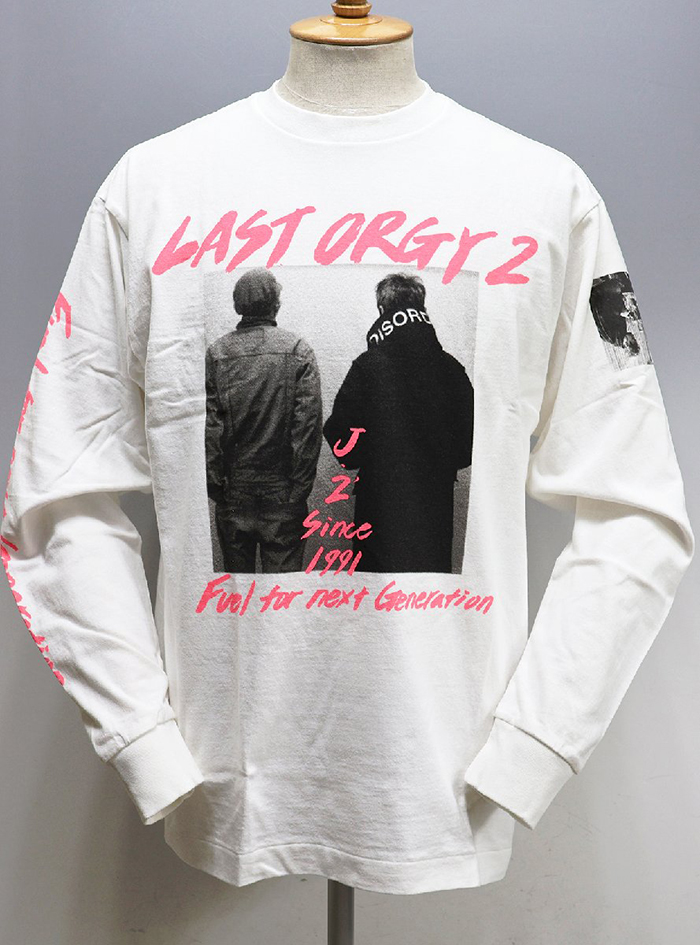 アンダーカバー × ヒューマンメイド) LAST ORGY2 L/S T-SHIRT / ラスト