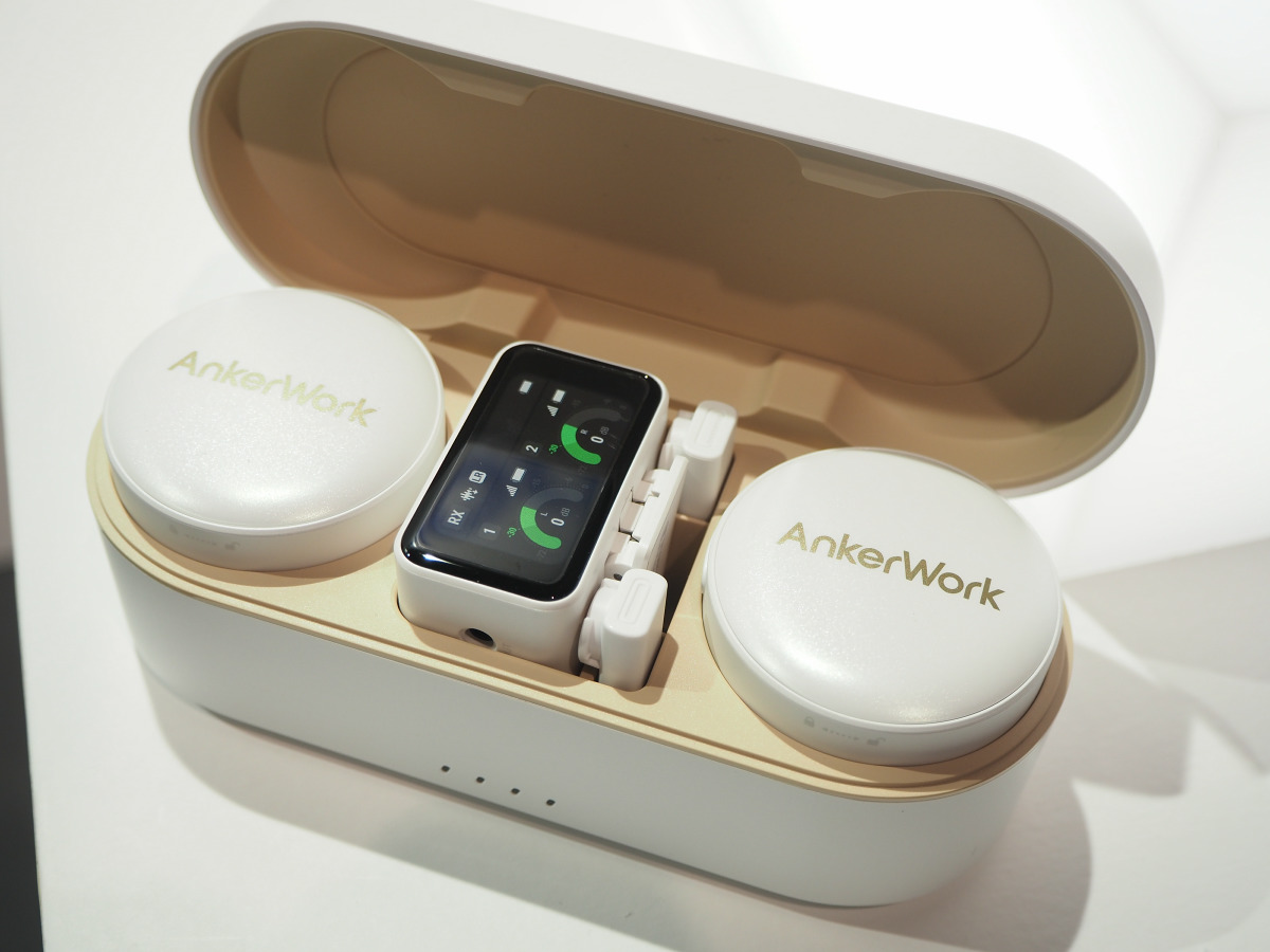 ノイズ除去機能つきワイヤレスマイク「AnkerWork M650 Wireless