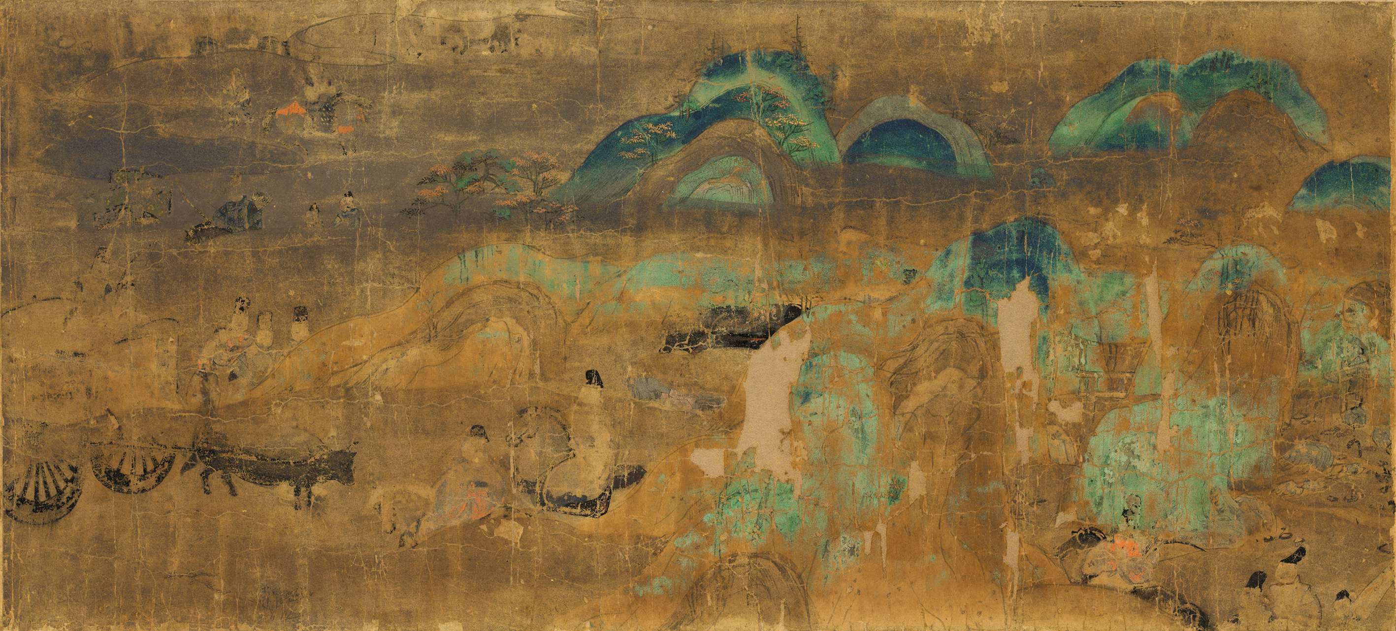 国宝「源氏物語絵巻」が10年ぶりに全点公開。徳川美術館開館90周年記念