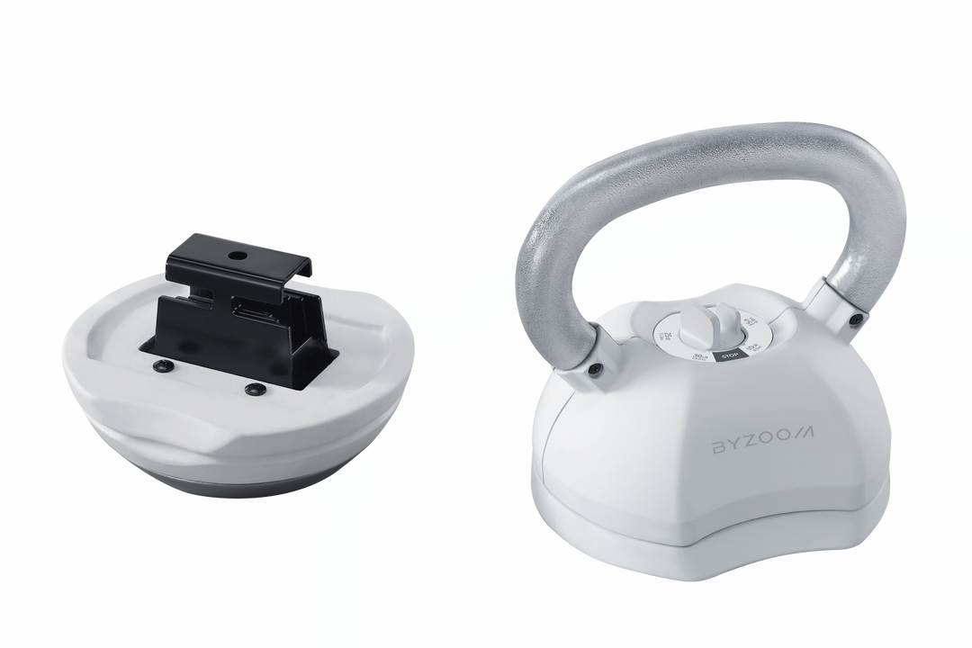 Pure Series 可変式ケトルベル 30LBホワイト – Byzoom Fitness JAPAN