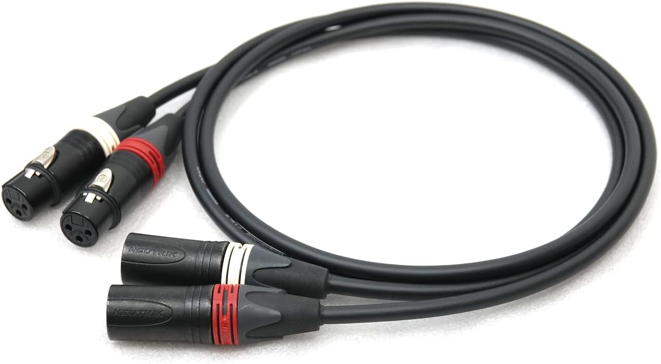 MOGAMI 2549 赤白ペア XLRマイクケーブル