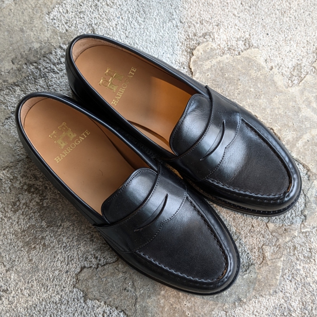 HARROGATE ペニーローファー SHOREDITCH （Black） - C.COUNTLY【シー