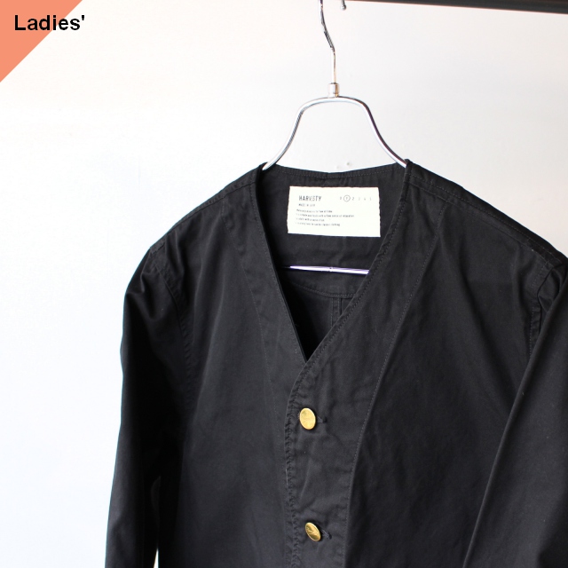 HARVESTY ノーカラーアトリエジャケット No Collar Atelier Jacket