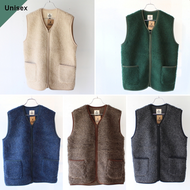 COLDBREAKER コールドブレーカー ウールZIPベスト 国内別注 5カラー