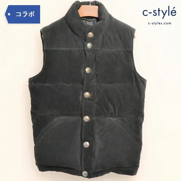 SCHOTT×Ron Herman ショット ロンハーマン スエード ダウンベスト