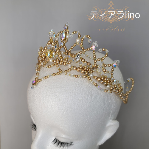 シルバーゴールド❇️バレエティアラ オーロラ姫・金平糖 ヘッドドレス