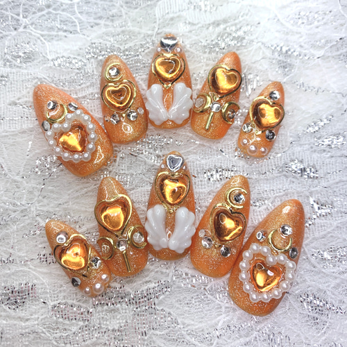 量産型 地雷系 ヲタ活 ジャニ ヲタ 推しネイル ネイルチップ 魔法少女