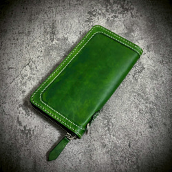 スタースティングレイ 長財布 エイ革 一枚革 ガルーシャ カイラギ